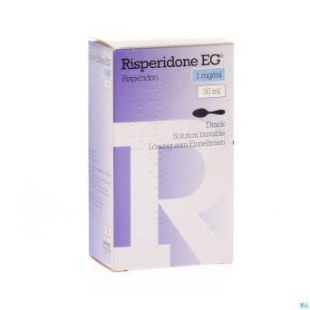Risperidone eg 1mg/ml solution buvable  30ml