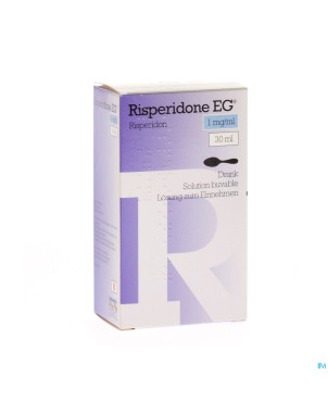 Risperidone eg 1mg/ml solution buvable  30ml