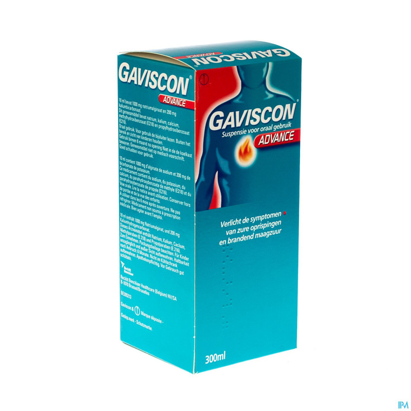 Gaviscon advance susp buvable 300ml