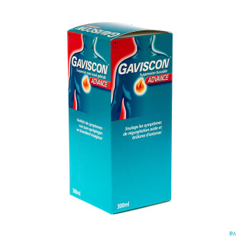Gaviscon advance susp buvable 300ml