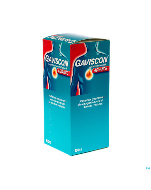 Gaviscon advance susp buvable 300ml