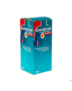 Gaviscon advance susp buvable 300ml