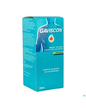 Gaviscon menthe munt susp buv 300ml