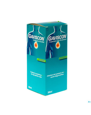 Gaviscon menthe munt susp buv 300ml