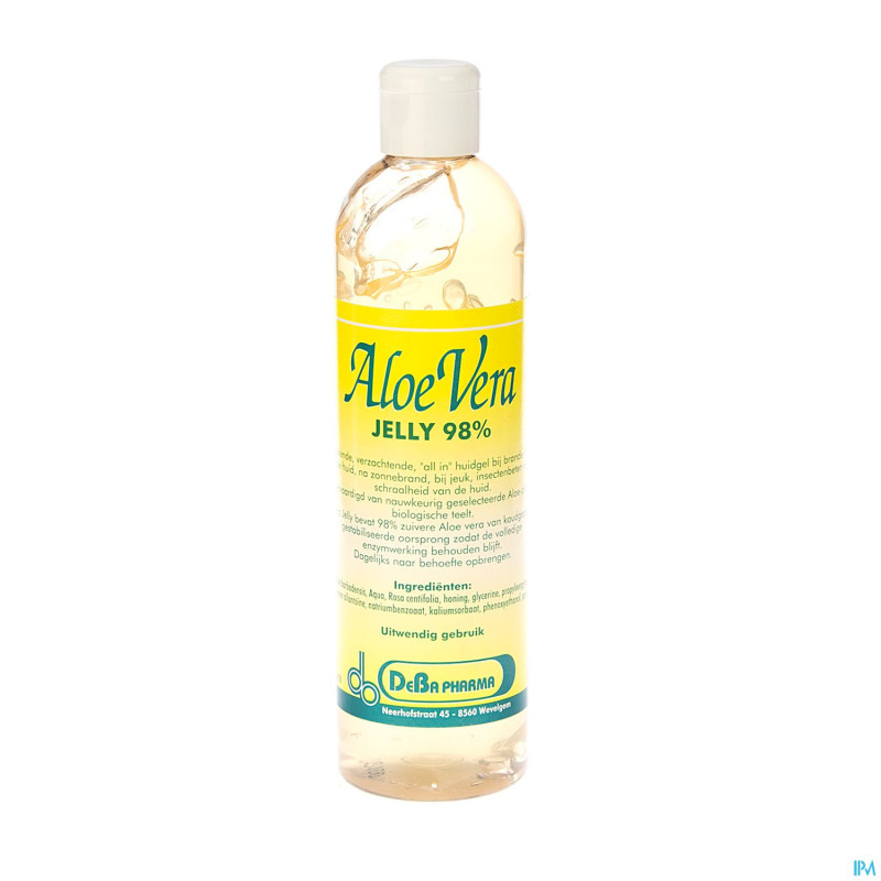 Aloe vera gel 98%    300ml    deba