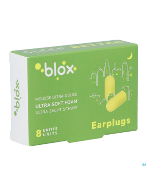 Blox mousse conique 4 paires prot.auditive a/bruit