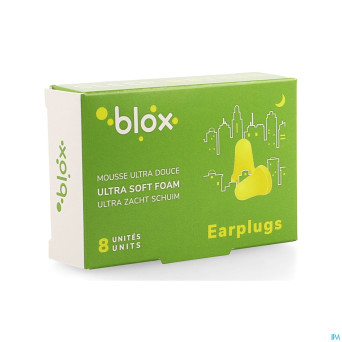 Blox mousse conique 4 paires prot.auditive a/bruit