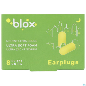 Blox mousse conique 4 paires prot.auditive a/bruit