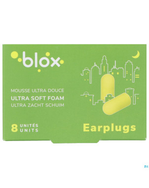 Blox mousse conique 4 paires prot.auditive a/bruit