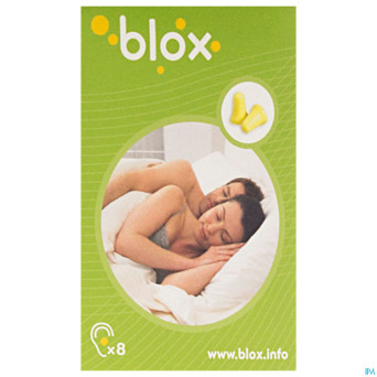 Blox mousse conique 4 paires prot.auditive a/bruit