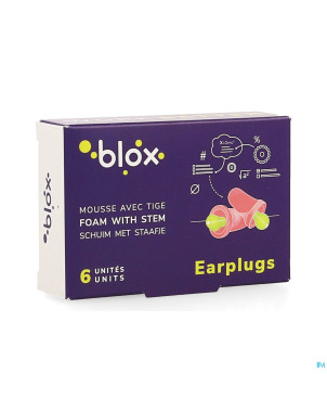 Blox concentration 3 paires prot.auditive a/bruit