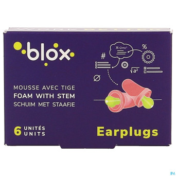 Blox concentration 3 paires prot.auditive a/bruit