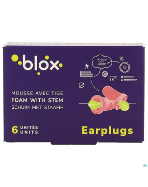 Blox concentration 3 paires prot.auditive a/bruit