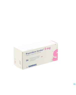 Risperidon sandoz oro disper tabl 56 x 2 mg