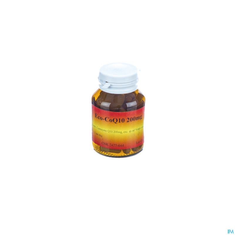 Eco-coq10 200mg v-caps 60