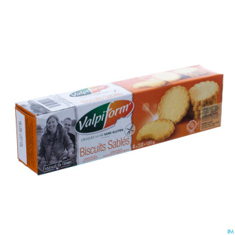 Valpi biscuit sable s/gluten    120g 4051 revogan