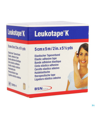Leukotape k bande adh elast chair   5,0cmx5m 1