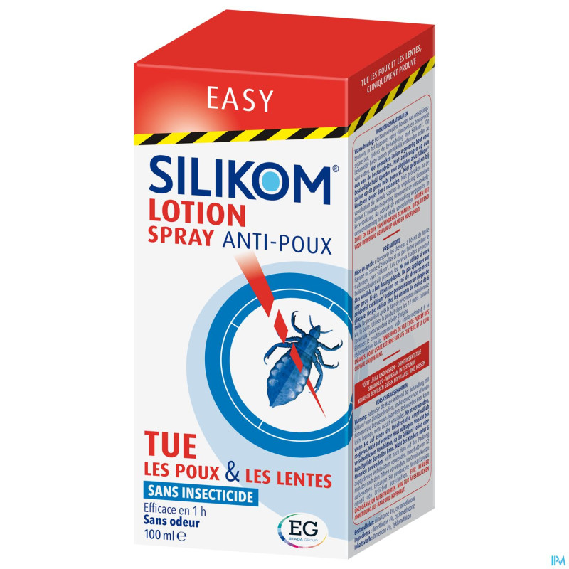 Silikom spray anti poux    100ml
