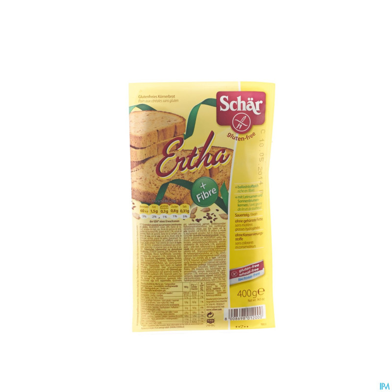Schar ertha pain levain    400g 6473 revogan