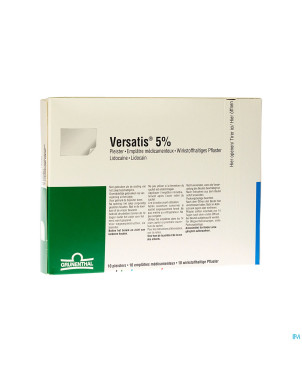 Versatis 700mg pleisters - emplatres 10