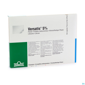 Versatis 700mg pleisters - emplatres 10