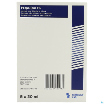 Propolipid 1 % 5 amp 20 ml