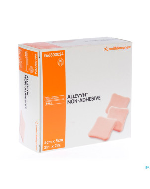 Allevyn non adh pans hydrocel.  5x 5cm 10 66800024