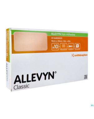 Allevyn non adh pans hydrocel. 10x20cm 10 66800020