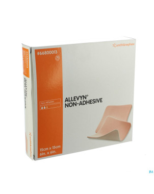 Allevyn non adh pans hydrocel. 15x15cm 10 66000093