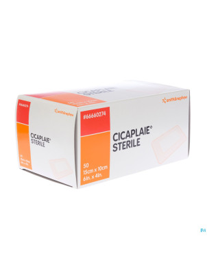 Cicaplaie pans sterile    15,0cmx10cm  50 66660274