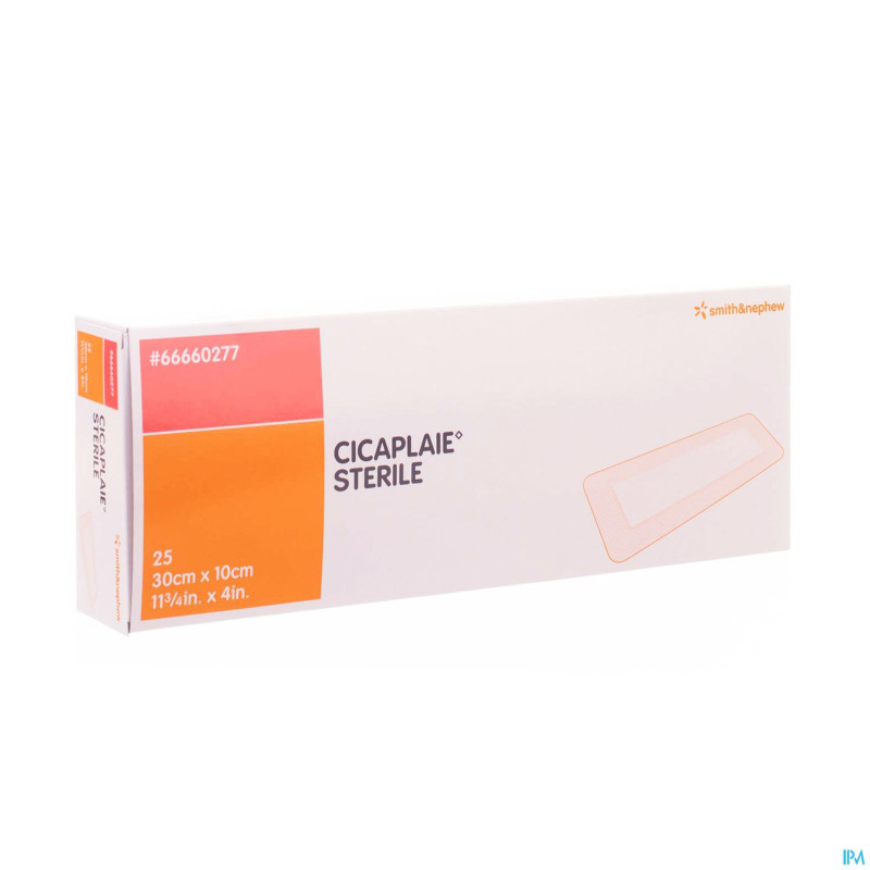 Cicaplaie pans sterile    30,0cmx10cm  25 66660277