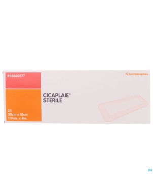 Cicaplaie pans sterile    30,0cmx10cm  25 66660277