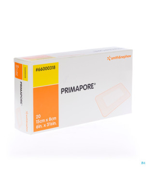 Primapore s&n pans post-op   15cmx 8cm 20 66000318