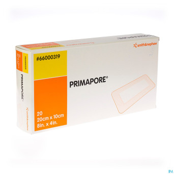 Primapore s&n pans post-op   20cmx10cm 20 66000319