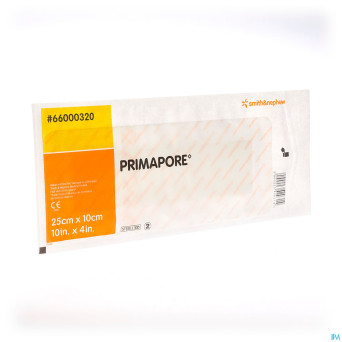 Primapore s&n pans post-op   25cmx10cm 20 66000320