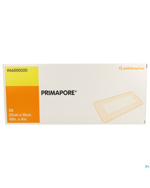 Primapore s&n pans post-op   25cmx10cm 20 66000320