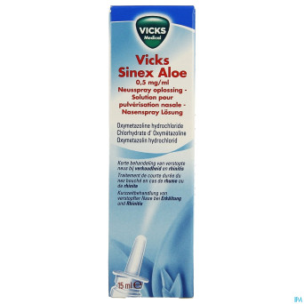 Vicks sinex aloe neb. fl. 15 ml