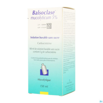 Balsoclase mucolyticum sir 150 ml