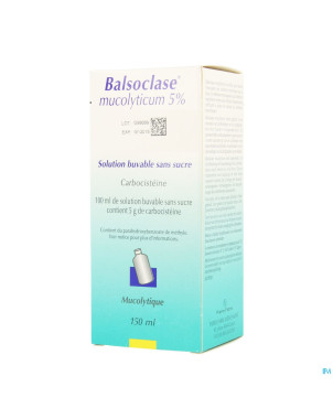 Balsoclase mucolyticum sir 150 ml