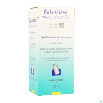 Balsoclase mucolyticum sir 150 ml