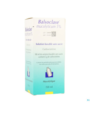 Balsoclase mucolyticum sir 150 ml