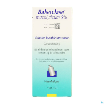 Balsoclase mucolyticum sir 150 ml