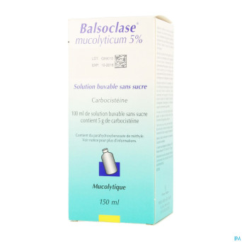Balsoclase mucolyticum sir 150 ml