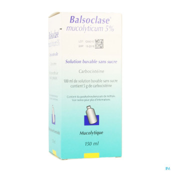 Balsoclase mucolyticum sir 150 ml