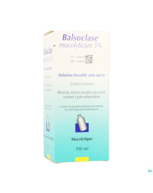Balsoclase mucolyticum sir 150 ml