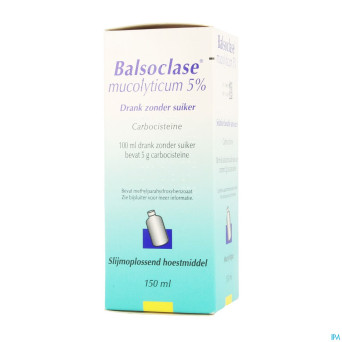 Balsoclase mucolyticum sir 150 ml