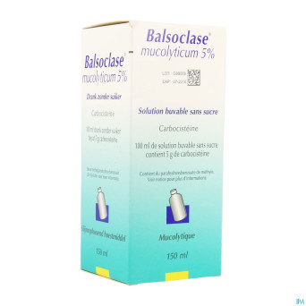 Balsoclase mucolyticum sir 150 ml