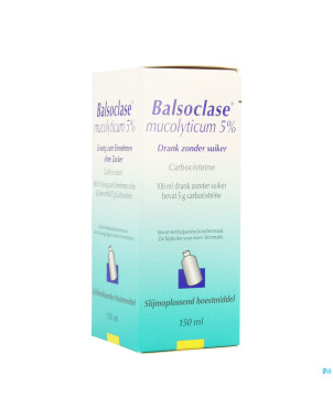Balsoclase mucolyticum sir 150 ml