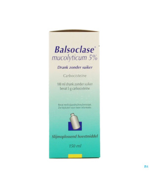 Balsoclase mucolyticum sir 150 ml