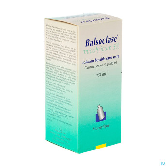 Balsoclase mucolyticum sir 150 ml